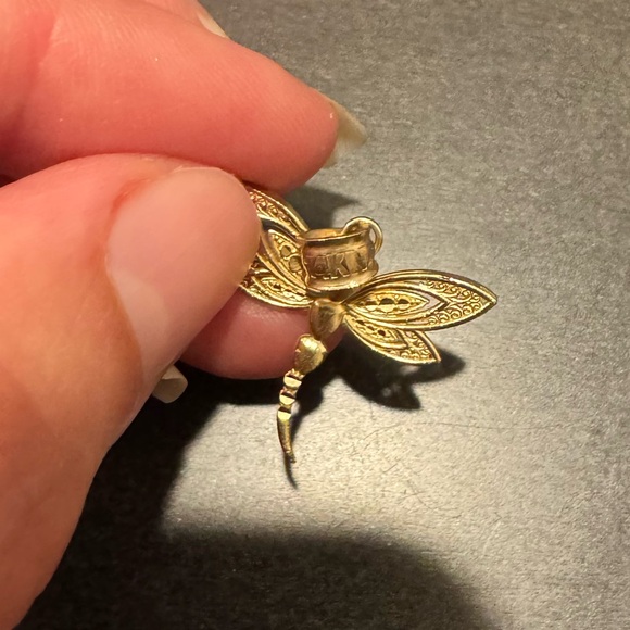 Vintage 14k Dragonfly charm - Picture 4 of 4